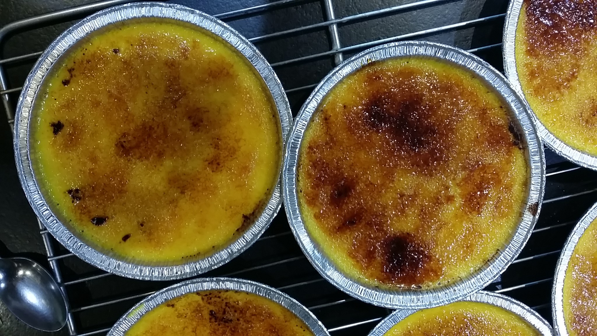 Crème brulée au safran